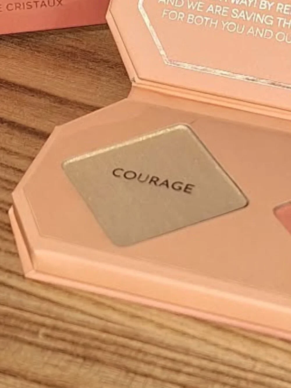 NIP! ĀTHR Beauty Crystal Charged Cheek Palette in Amber